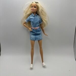 2016 Barbie Fashionistas #49 Double Denim‎ Look Doll DVX71 Sunglasses, Tennis